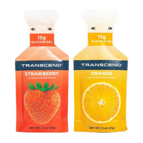 Transcend Foods Strawberry Orange Gels, Gluten Free